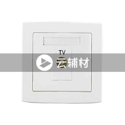 AS301一位电视插座