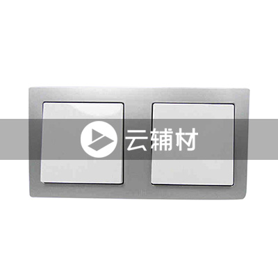 AL5201-S双连直边框（银色）